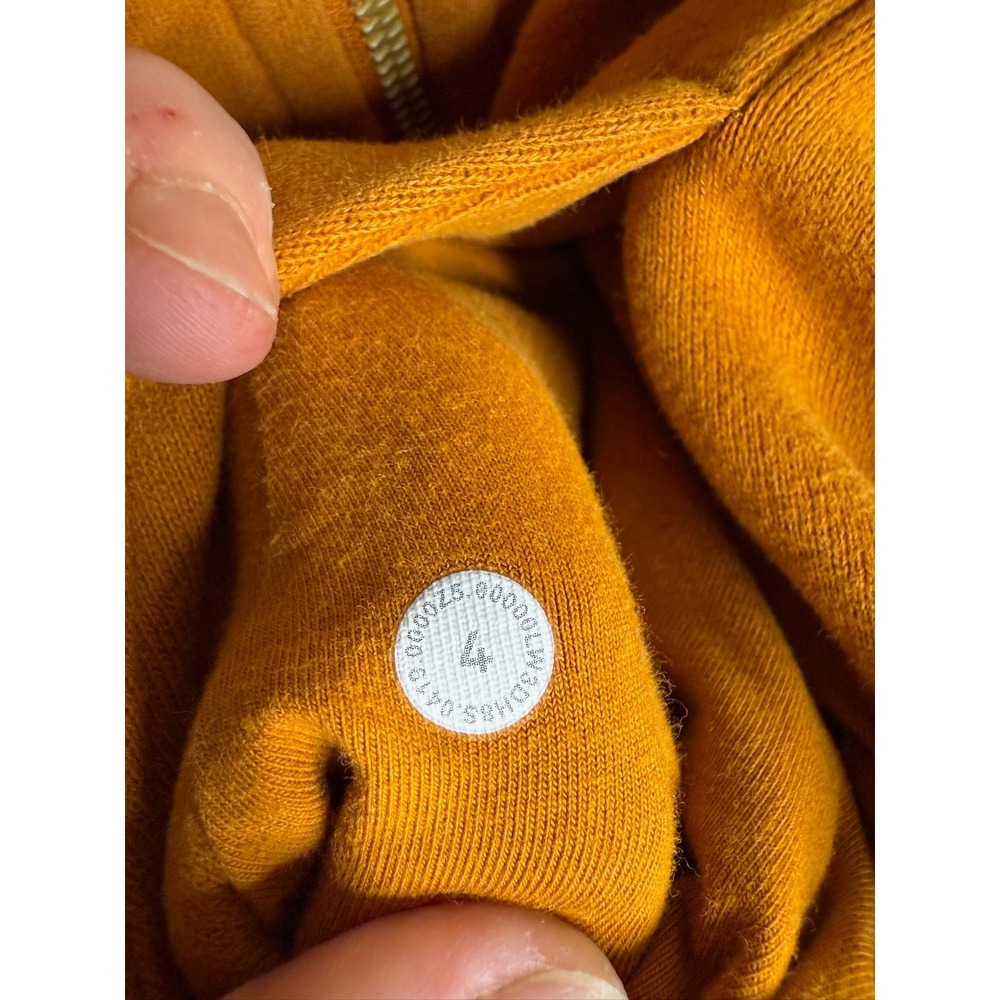 Lululemon Scuba Women's 4 Gold Lunar New Year Hoodie Zip Up Jacket Casual Gym - Picture 6 of 7